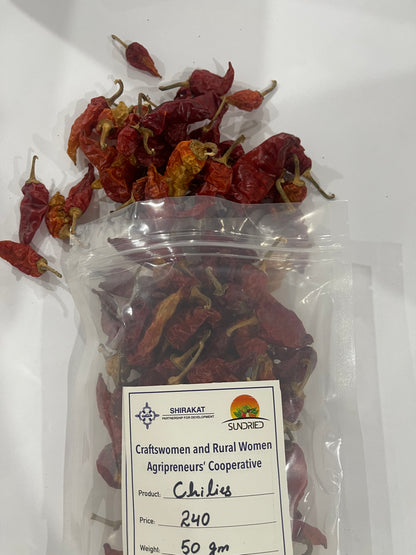 SUNDRIED CHILI (مرچ)