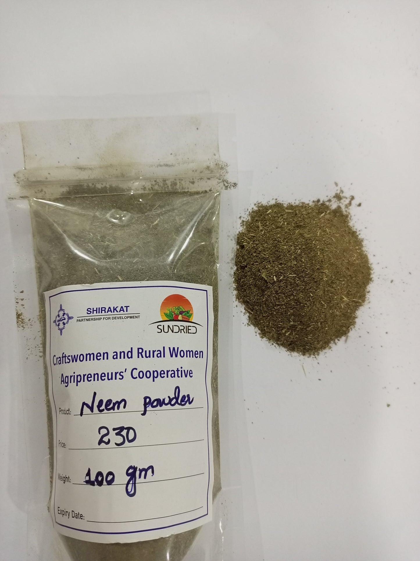 SUNDRIED NEEM POWDER