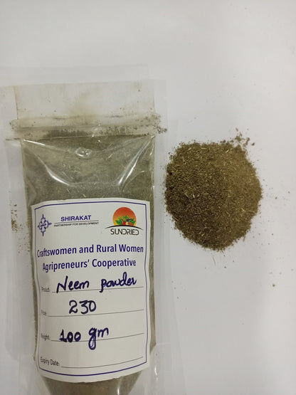 SUNDRIED NEEM POWDER