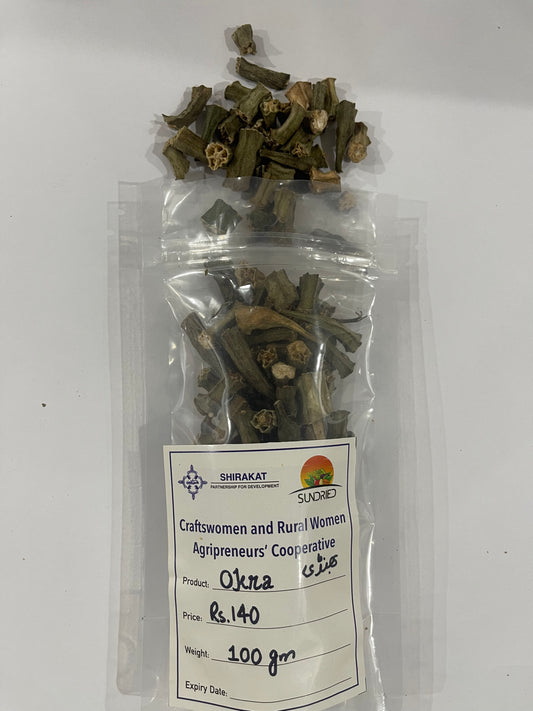 SUNDRIED OKRA (بھنڈی)